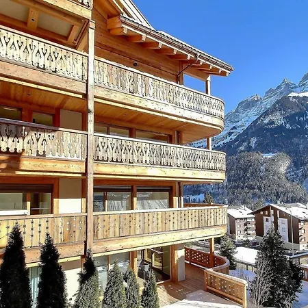 Montagnier B63 - Spa, Indoor Pool Apartmán Champéry